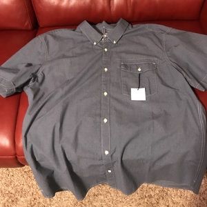 NWT men’s Gap button down short sleeve shirt XXXL